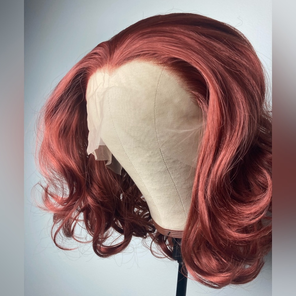 Copper Red Lace Front Wigs